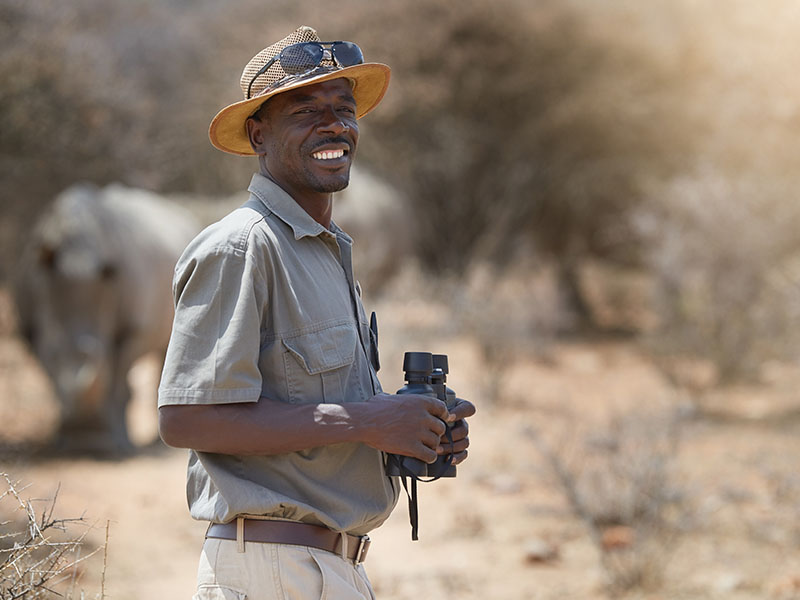 safari guide wildlife Africa