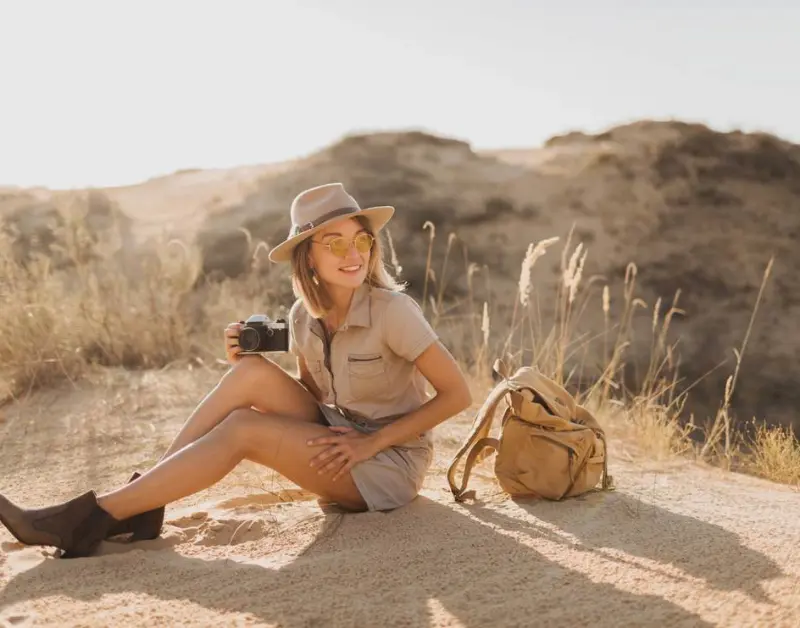 Shorts on Safari in Tanzania