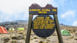 Karanga Camp on Mount Kilimanjaro